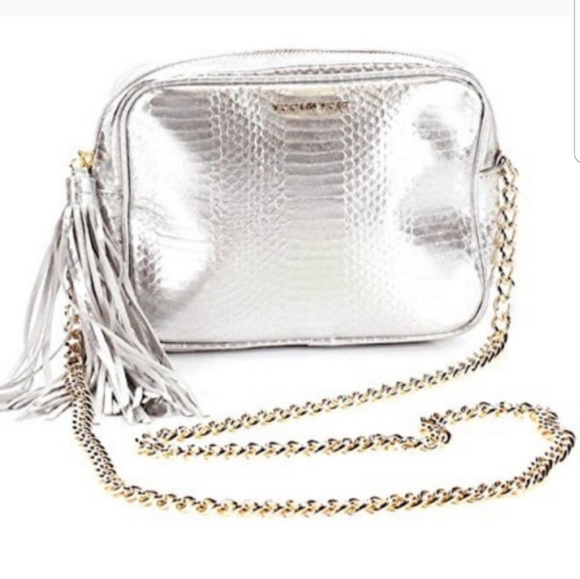 Victoria Secret Silver Purse - Picture 4 of 8